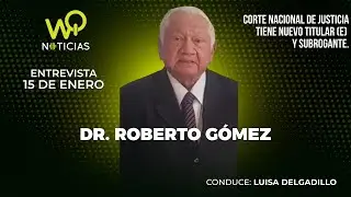 Dr. Roberto Gómez Mera, Expresidente de la Corte Suprema de Justicia y Exministro de Trabajo.