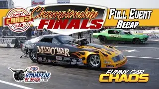 Funny Car Chaos Championship Finals 2022 | Texas Motorplex Stampede of Speed | Drag Racing