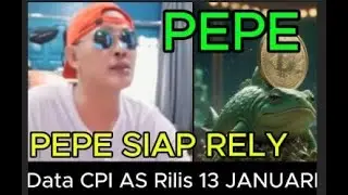 Data CPI AS Rilis 13 Januari PEPE BISA PAM#dyor