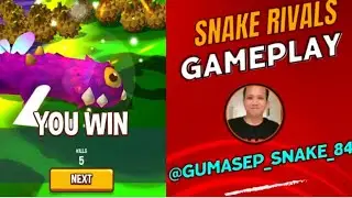 Snake Rivals - mod apk - Gameplay - Part 520