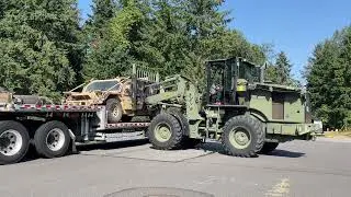 Best way to unload military equipment