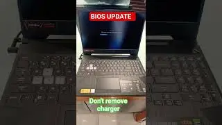 Will a Bios update don't remove charger#bio #update #charger #windows #asus #tech #shorts