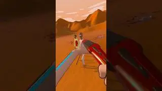 #brutalistick #vr two 💀 one shot #dustinsgamingreality #vrgamingexperience #epicshootout