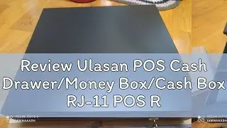 Review Ulasan POS Cash Drawer/Money Box/Cash Box RJ-11 POS Register with Key Lock 5 Bill + 5 Coin T