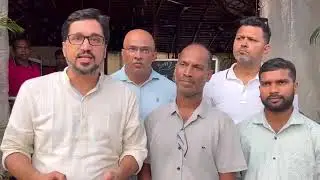 Minister Vishwajit Rane targetted keri sattari sameer rane by FDA raid on his hotel ,fr attendg meet
