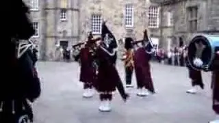Gaitas en el castillo de Edimburgo