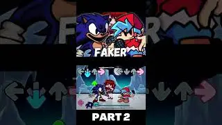 Faker (PART 2) [Ice Cap Mix] (FNF MOD) #shorts