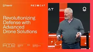 Революция в обороне с помощью передовых решений на основе дронов | Red Cat на AIPCon 6
