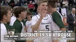 🏀MIXTAPE | Cedar Park vs Rouse #texashighschoolbasketball