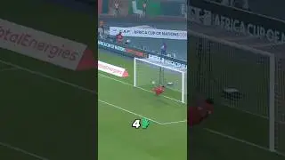 🇿🇦Ronwen Williams is the First goalkeeper to save 4 penalties in a TotalEnergies AFCON shootout 🤯