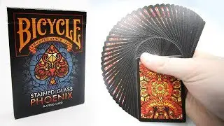 Deck Review - Bicycle Stained Glass Phoenix Playing Cards [HD]