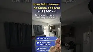 ✅ R$160 MIL no Canto do Forte com GARAGEM?! Olha Isso 😱🚗🌊
