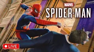 Marvel’s Spider-Man Remastered LIVE | First EVER Playthrough (Spectacular Difficulty)