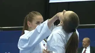 Финал Чемпионата России WKF 2017 в женском командном ката