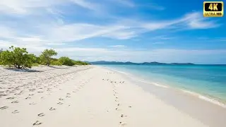 Crystal Lagoon Sea Waves: Gentle Water Sounds for Inner Peace ✨ [4K]