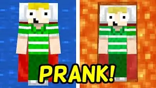 Jeg Flytter Emil Mens Han Sover PRANK!! - Dansk Minecraft