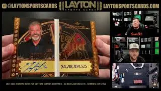 2024 Leaf History Book Pop Culture Edition Chapter 1 10 Box Case Break #6 RANDOM HIT STYLE