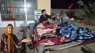 husband's opposition to second wife who wanted to sleep next to him in the absence of the first wife