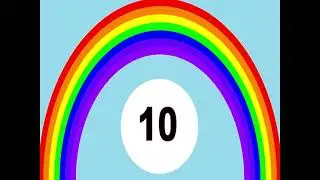Räkna till 10 - lär siffror och räkna för små barn