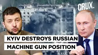 Ukraine&rsquo;s M777 Howitzer Decimates Russian Machine Gun Position In Bakhmut Building