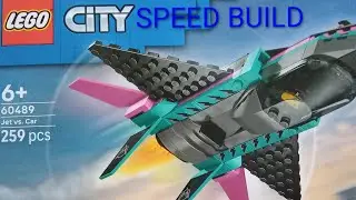 Lego CITY 60489 speed build (the plane)