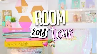 Room Tour 2018! Bright & Colorful!! || Makeupgirl21