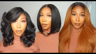 Affordable Synthetic Wig Lookbook| Fall Ready| Ft. Janet Collection