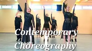 Contemporary Dance Class Group Choreography. Contemporary Ballet Lyrical Dance Choreo Coreografia