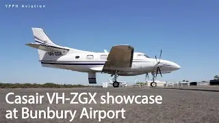 Casair Merlin III showcase at Bunbury Airport (YBUN).