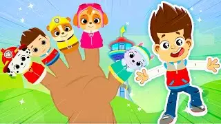 Finger Famoly PAW PATROL! | Kids Songs | SuperZoo