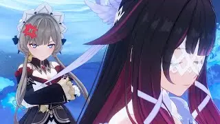 Sandrone and Columbina has SO MUCH Sibling RIVALRY... (Genshin Luna I Cutscene)