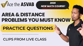 ASVAB Arithmetic Reasoning: Area & Distance Word Problems Explained Step-by-Step