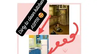 Mind Relaxing and Satisfying ASMR of #kitchen #cleaning #animation #relaxing #youtubeshorts 
