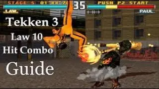 Tekken 3 - Forest Law All 8 Hit  Combo Guide  GAME HUB