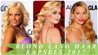 Blond lang haar kapsels 2017