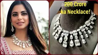 200 Crores Necklace Set of #Isha #Ambani ! Wedding Necklace of Ambani Family. #Anitaambani