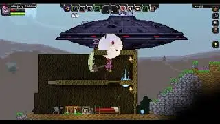 Starbound Twitch VOD Part 4 - Survival Game | RamuneGaming