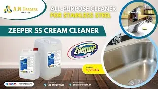 Zeeper-SS Cream Cleaner | Housekeeping Chemical Product | AN Traders Pakistan