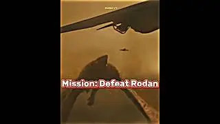 Mission: Defeat Rodan! #shorts #fyp #godzilla #monsterverse