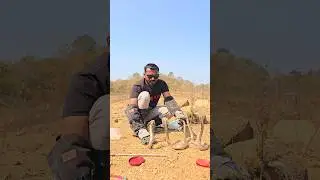 Выпуск индийских пятнистых кобр 😱
