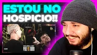 (DOIS MALUCOS NO PEDAÇO 😂😂) TORVI X PEKE - 2° FASE - BATALHA DO COLISEU - EDIÇÃO 182 | REACT BAUEB