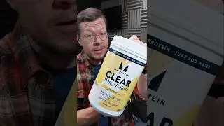 Quick Honest Food Review: MyProtein Clear Lemonade Whey Isolate #foodreview #clearprotein #drink