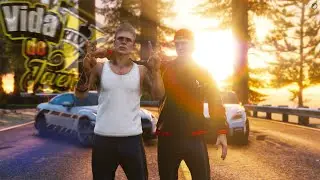 GTA V : VIDA DE JOVEM | UMA CORRIDA AMIGÁVEL CONTRA O TJ !!  GTR vs GTR |#55