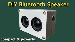 How to Make a Fully Sealed Bluetooth Subwoofer Speaker. homemade bluetooth speaker