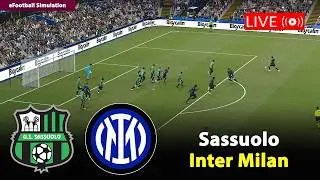 🔴In Diretta- Sassuolo vs Inter Milan | Serie A 2025/26 | eFootball PES21 Simulation