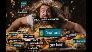 Waiter, waiter, more cards please! Starvaders random pilots impossible day 31