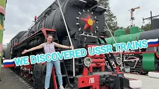 Exploring a USSR Train Museum 🚂 | Discover Russia's Railway History! 🇷🇺