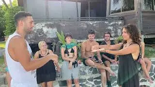 Street magic in Thailand