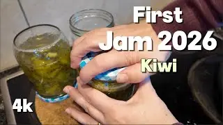 Discover the First Jam of 2026 | 🥝 Winter Kiwi Jam ASMR | Cellar to Jar (No Talking, No Music) 4k
