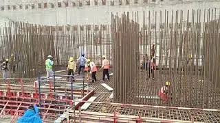 Lift/Stair footing with core wall